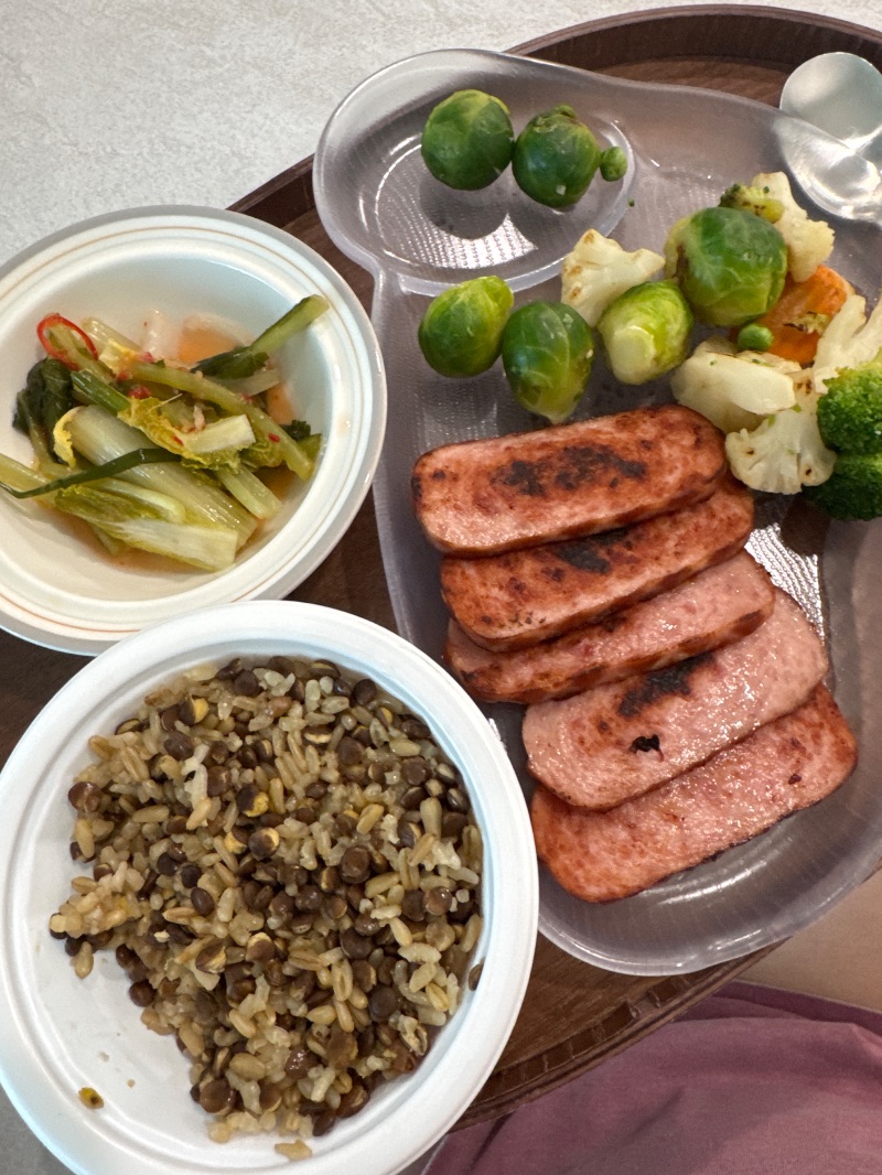 점심 식단 사진