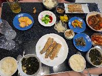 산모가 올린 식단 사진
