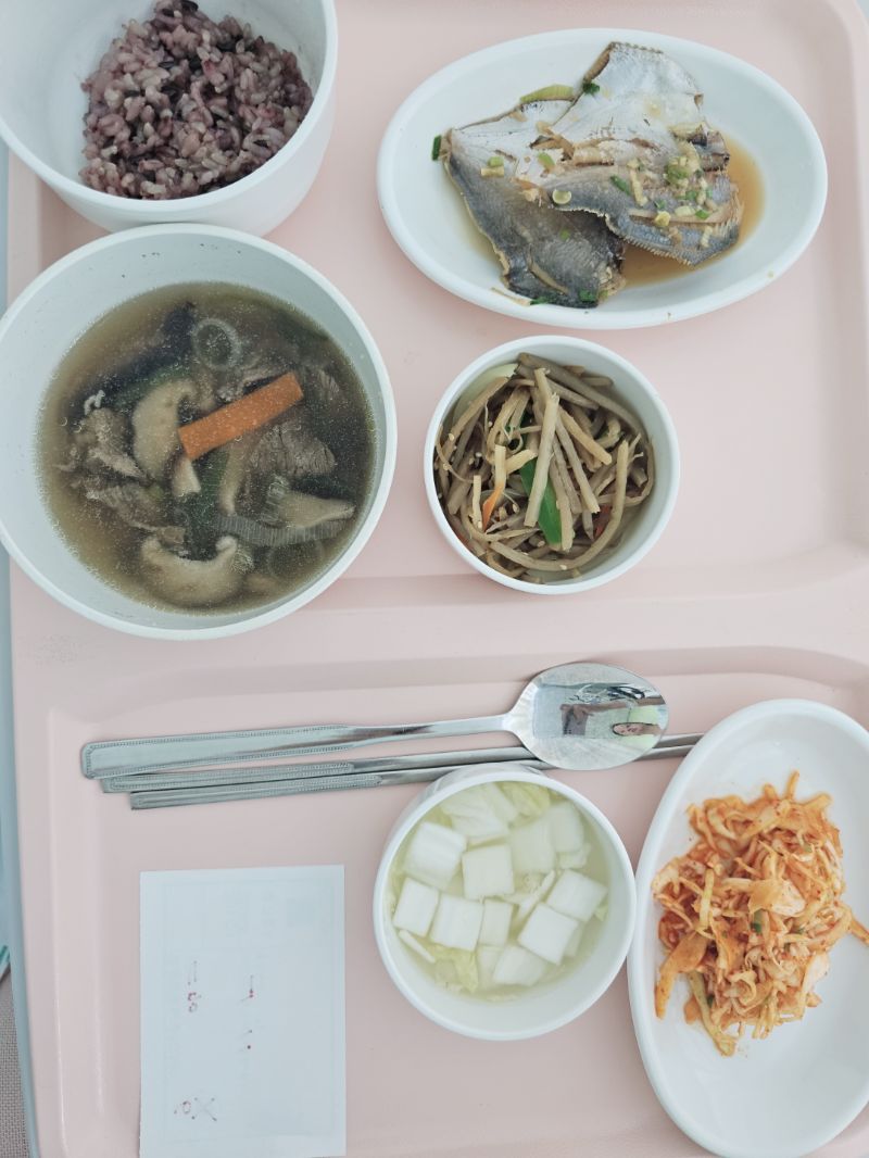 아침 식단 사진