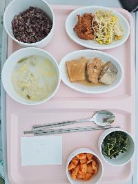 산모가 올린 식단 사진