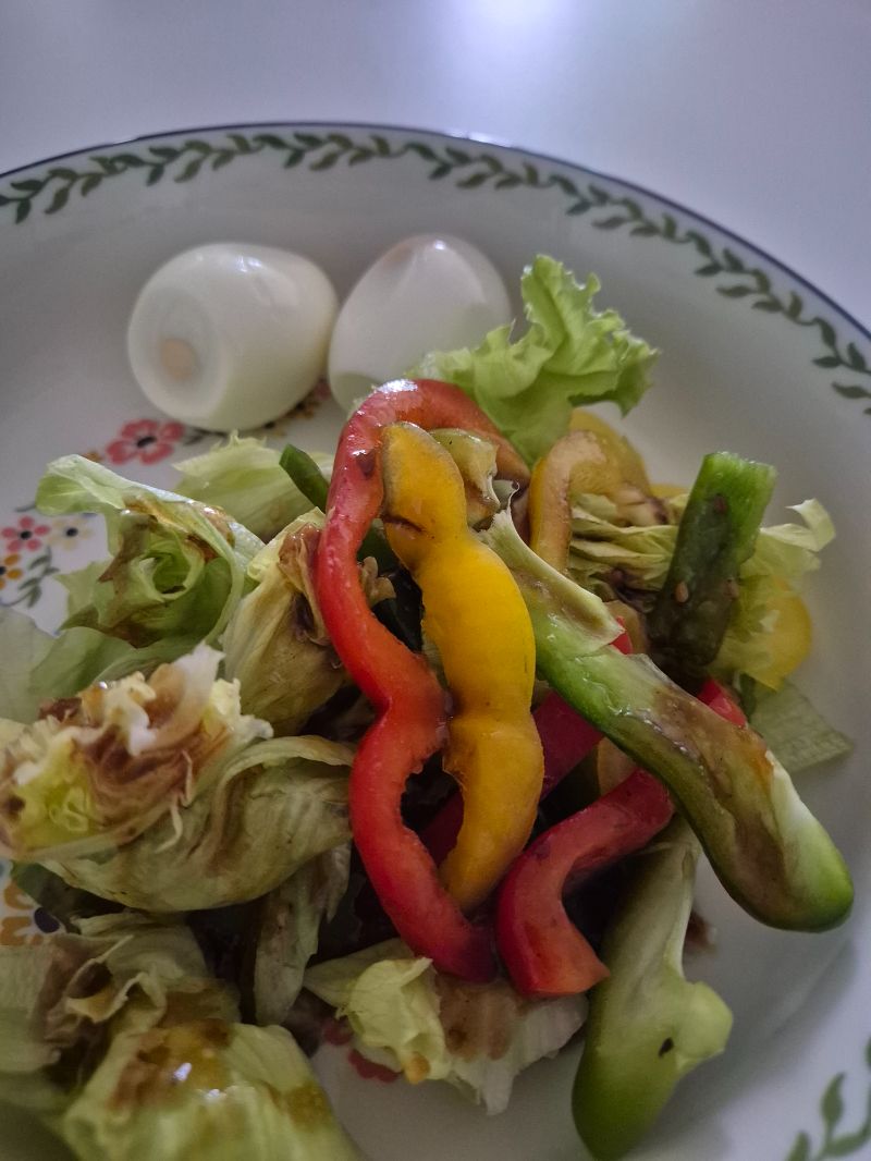 아침 식단 사진