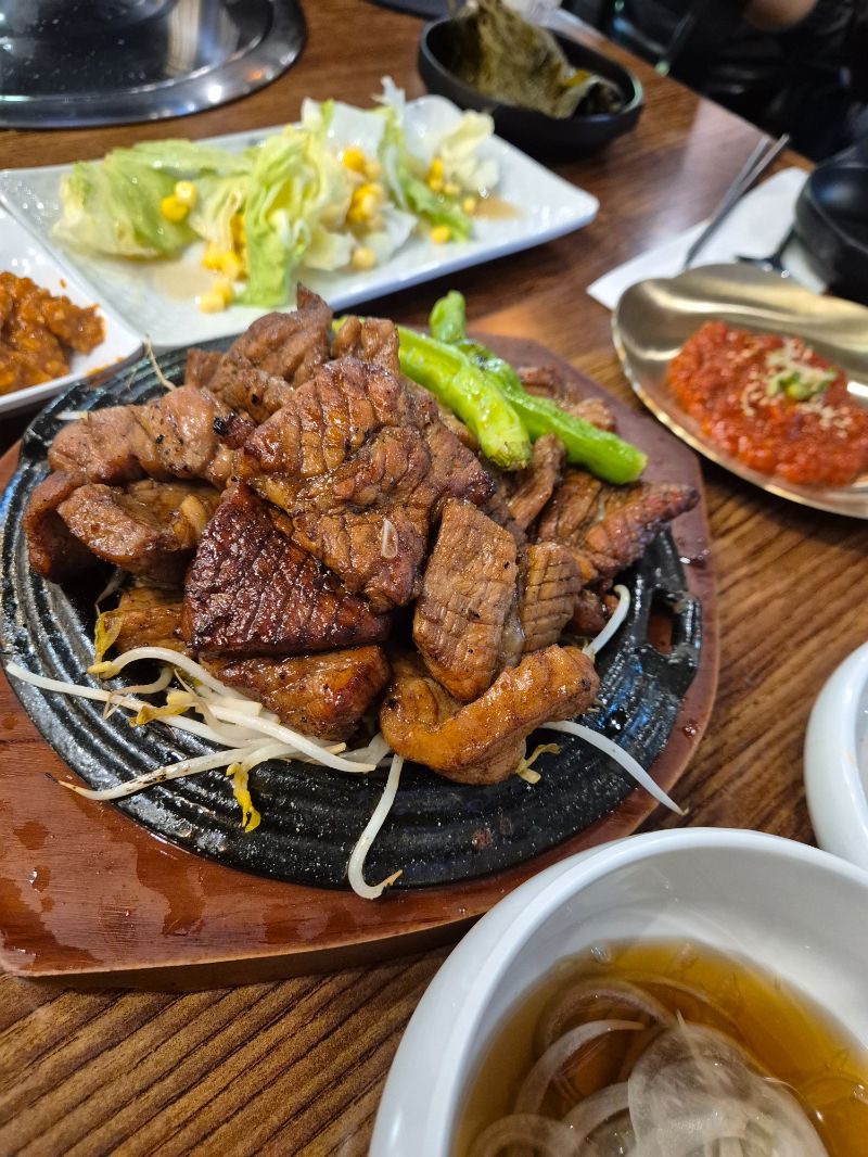 점심 식단 사진
