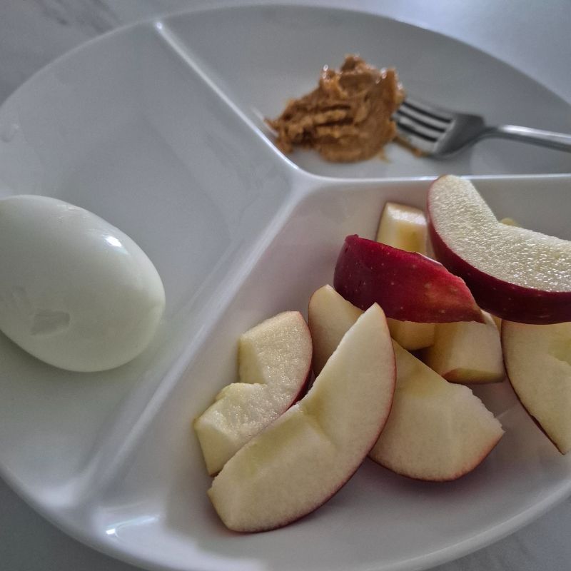 아침 식단 사진