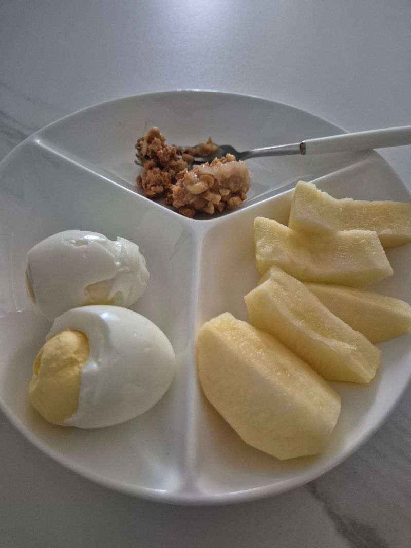 아침 식단 사진