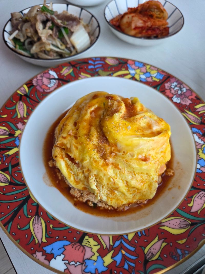 점심 식단 사진