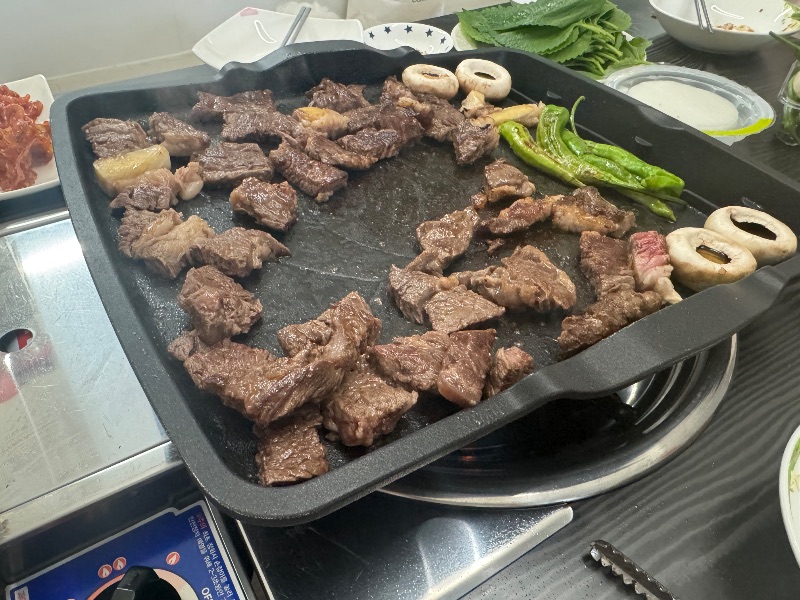 저녁 식단 사진