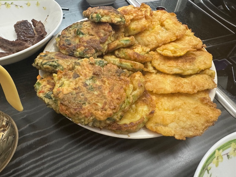 저녁 식단 사진