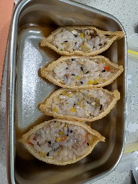 산모가 실제로 먹고 기록한 식판