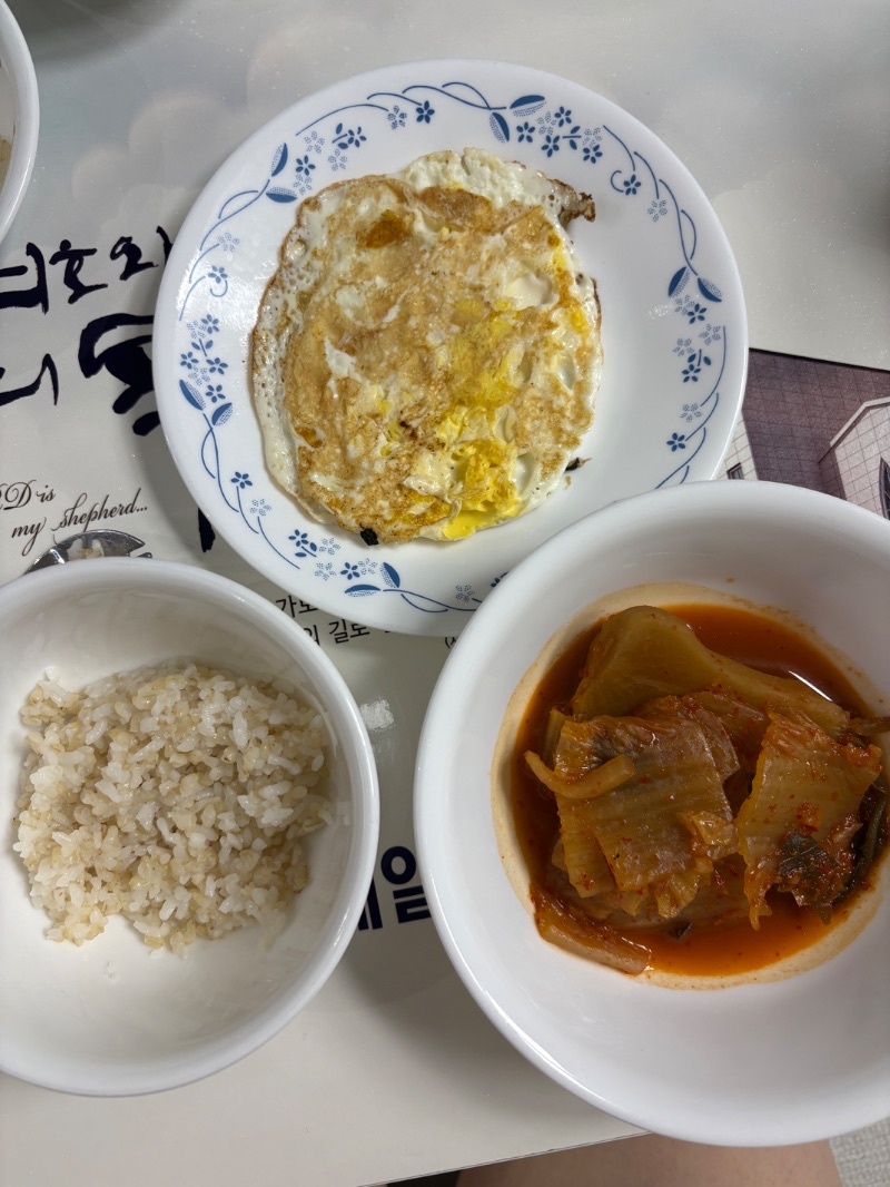 저녁 식단 사진