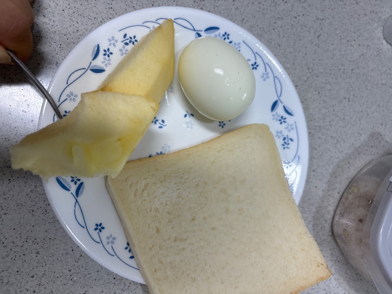 아침 식단 사진