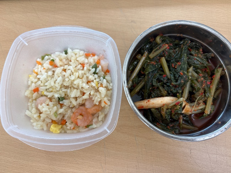 점심 식단 사진