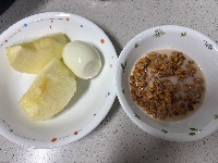산모가 실제로 먹고 기록한 식판