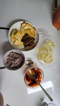 산모가 올린 식단 사진