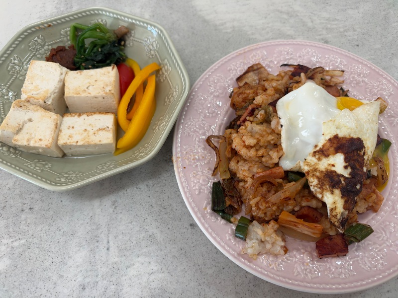 점심 식단 사진