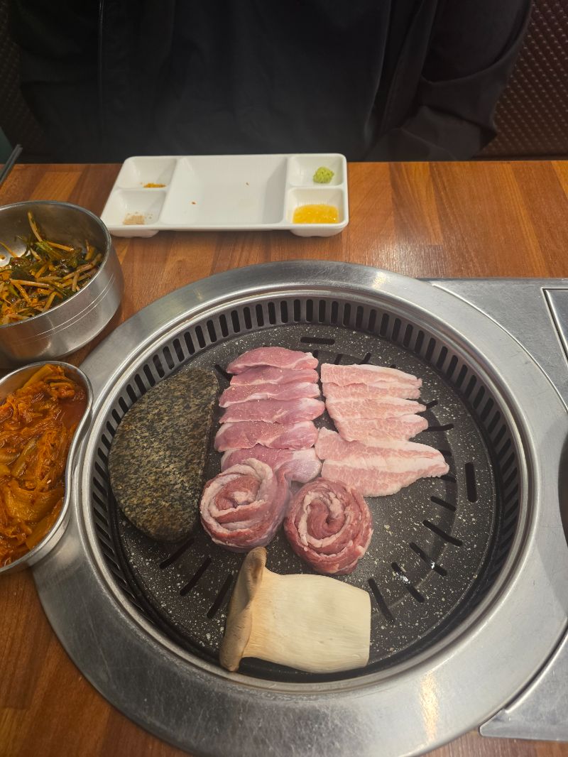 저녁 식단 사진