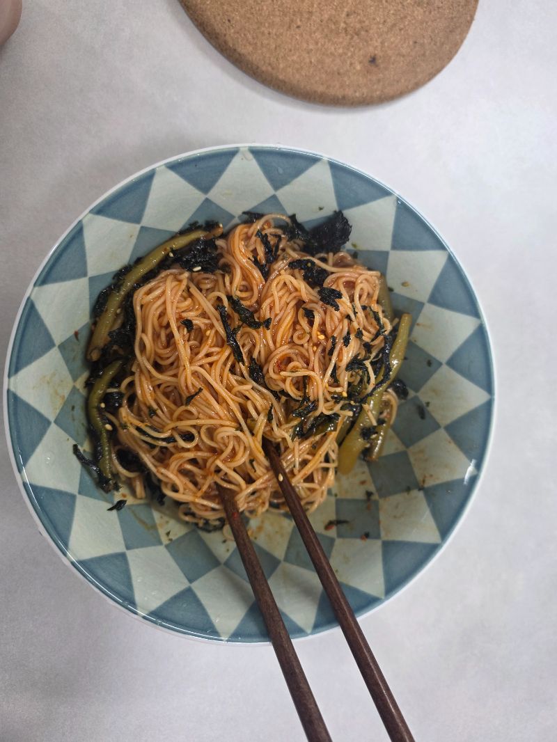 저녁 식단 사진