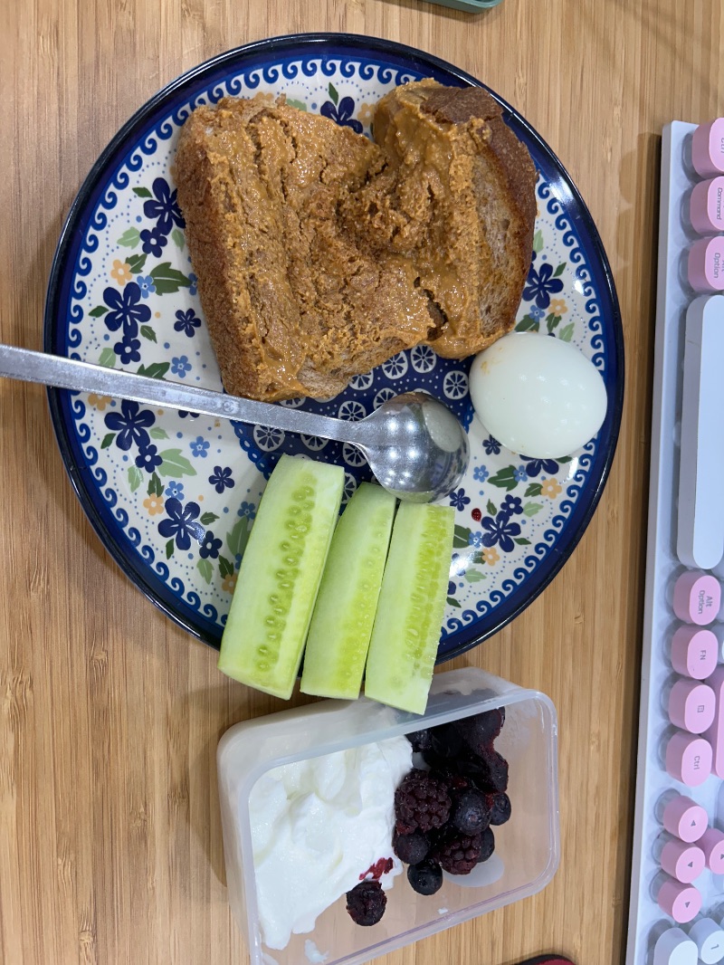 아침 식단 사진