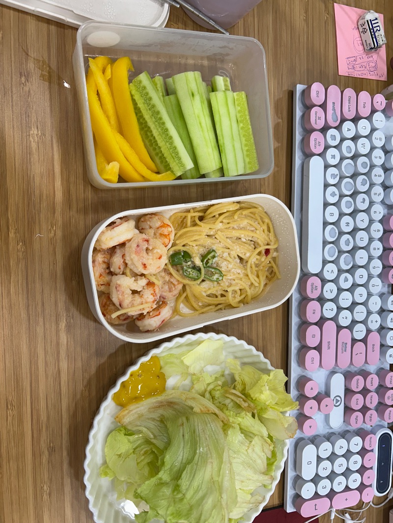 점심 식단 사진