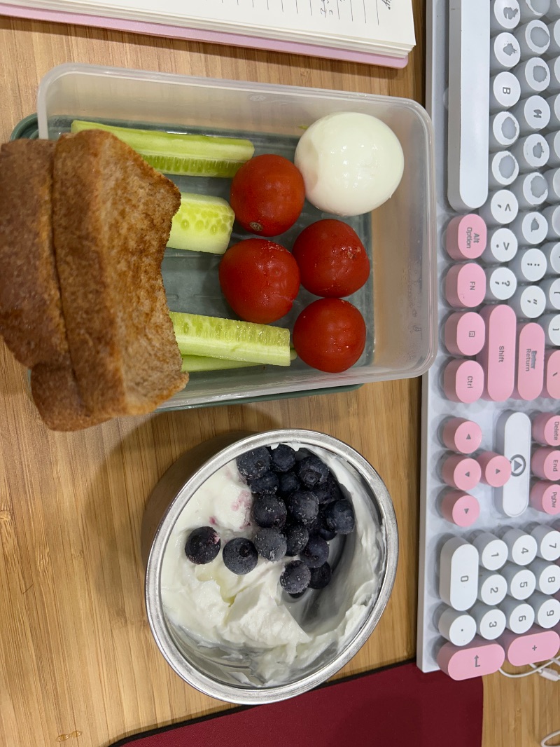 아침 식단 사진