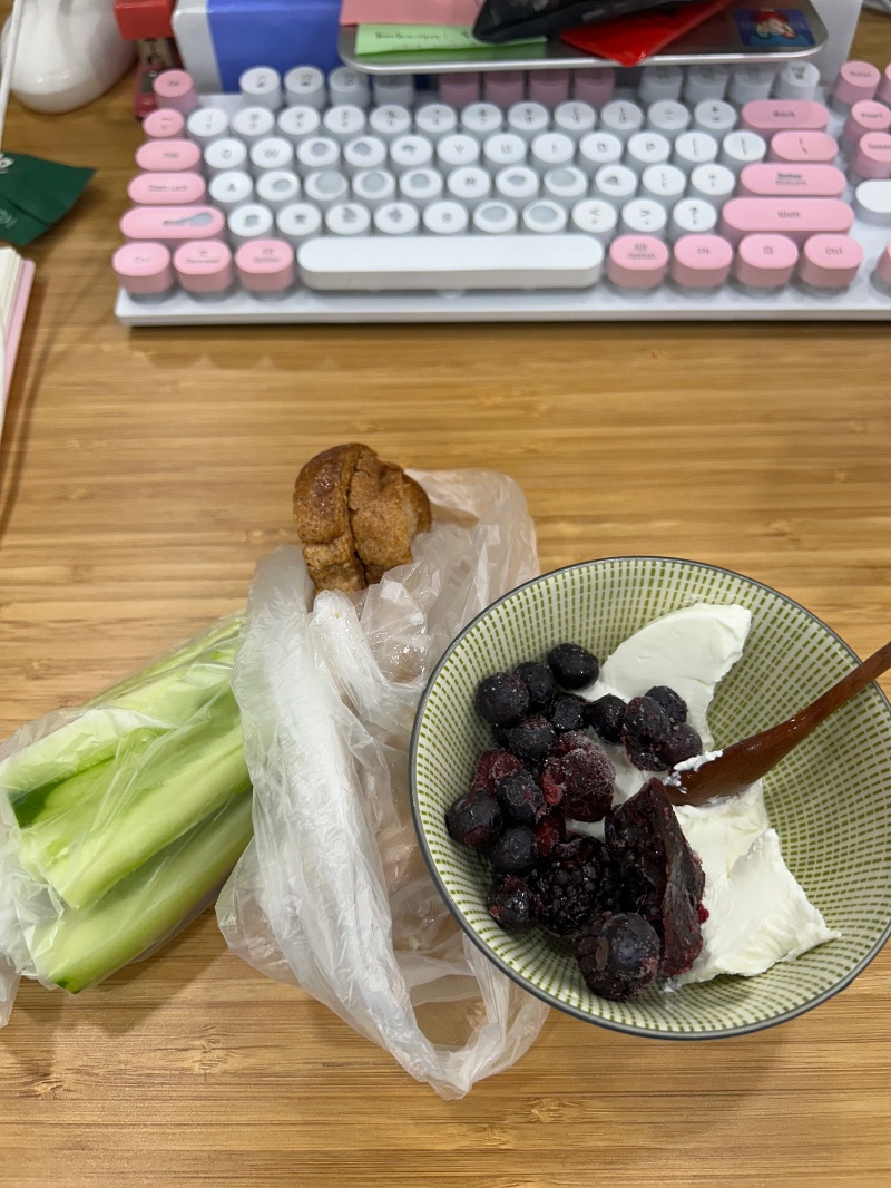 아침 식단 사진