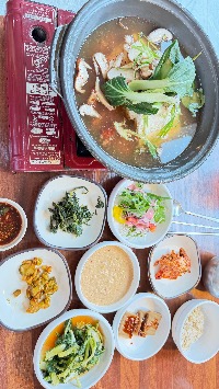 산모가 올린 식단 사진