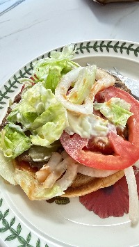 산모가 올린 식단 사진
