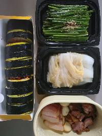 산모가 올린 식단 사진