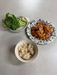 산모가 올린 식단 사진