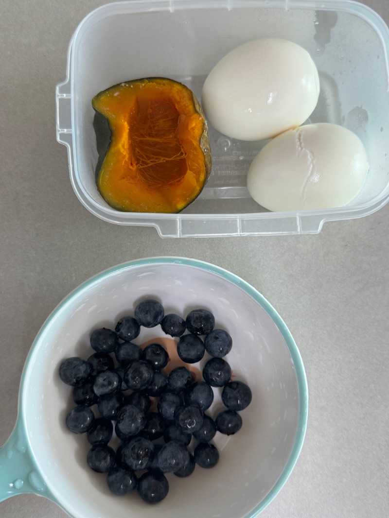 아침 식단 사진